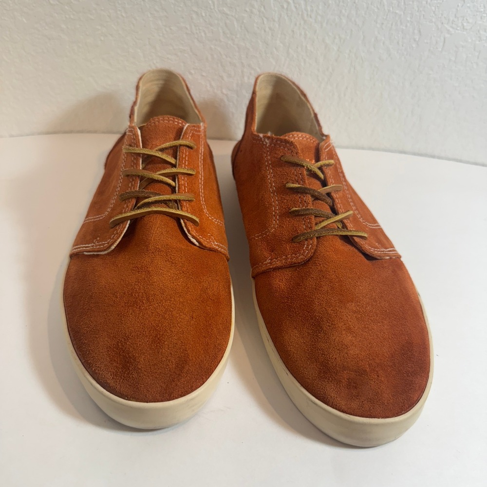 Eetnies Mens‎ Suede Lace Up Casual Shoes Walking Sneakers Comfort Camel Size 9